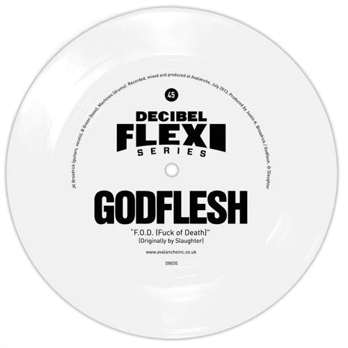 Godflesh F.O.D. (Fuck Of Death) (Flexi, 7