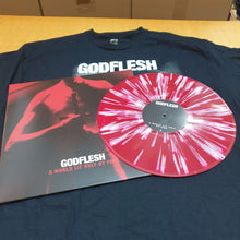 Load image into Gallery viewer, Godflesh A World Lit Only By Fire LP red | white | splatter vinyl 2023 repress
