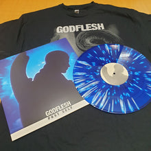 Load image into Gallery viewer, Godflesh Post Self LP splatter | light blue | blue vinyl
